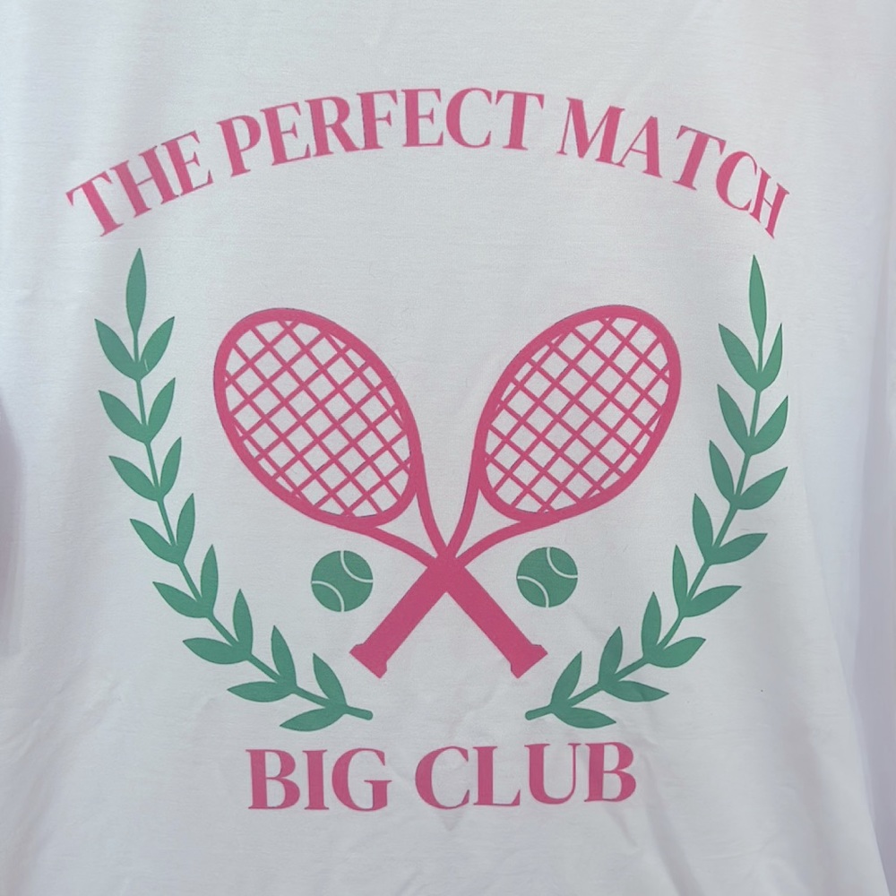 New - The perfect match big club tee
